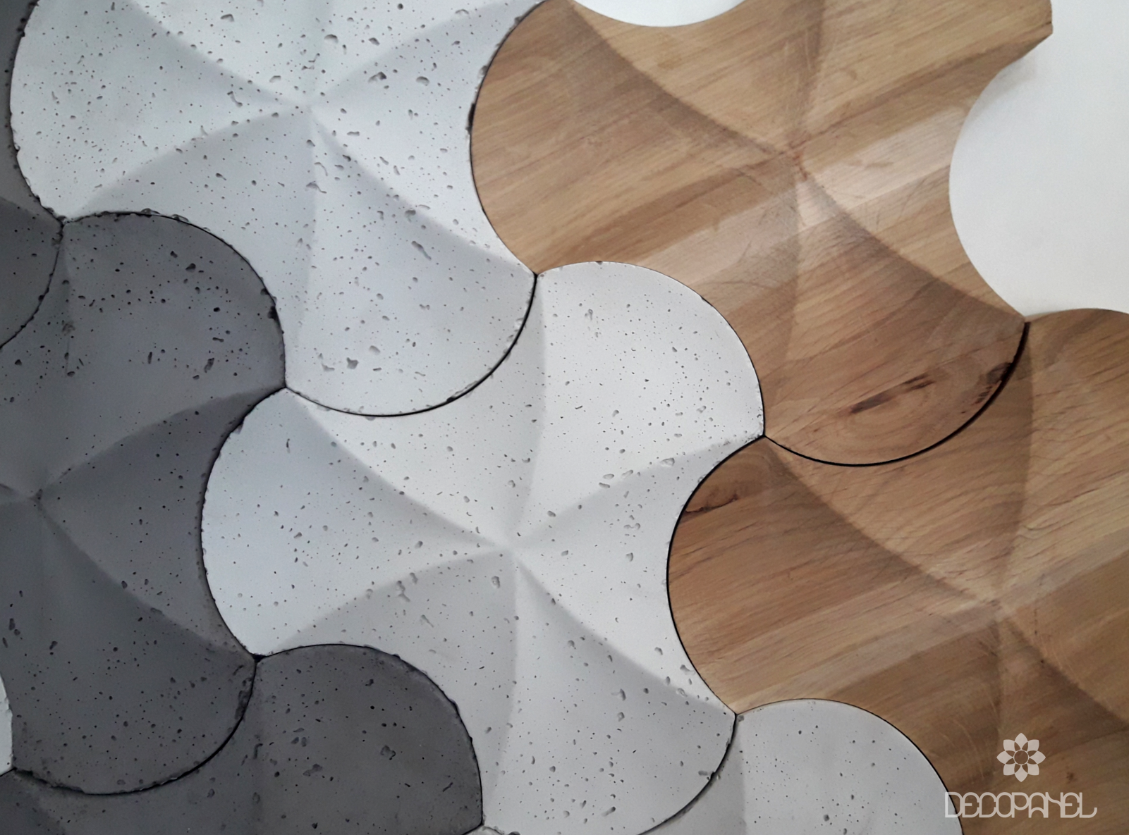 splash decopanel, 3d, betonowa płytka 3D, decopanel producent, producent betonu